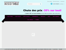 Tablet Screenshot of deco-table.eu